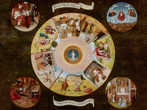 Jheronimus Bosch | Иероним Босх - Семь смертных грехов и Четыре последние вещи
