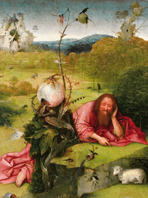 Jheronimus Bosch | Иероним Босх - Св. Иоанн Креститель в раздумьях