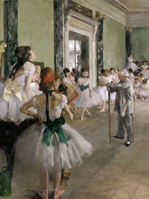 Edgar Degas | Дега Эдгар - Танцевальный класс