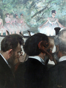 Edgar Degas | Дега Эдгар - Музыканты оркестра