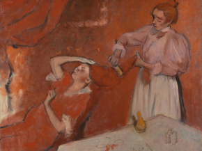 Edgar Degas - Combing the Hair (La Coiffure) | Дега Эдгар