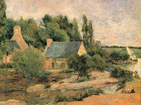 Paul Gauguin | Гоген Поль - Прачки из Понт-Авена