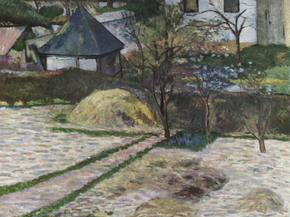 Paul Gauguin | Гоген Поль - Пейзаж близ Осни