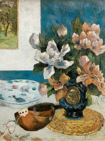 Paul Gauguin | Гоген Поль - Натюрморт с мандолиной