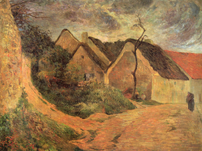 Paul Gauguin | Гоген Поль - Крутая дорога в Осни