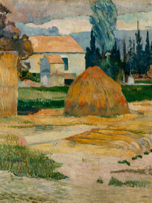 Paul Gauguin | Гоген Поль - Крестьянский дом в Арли