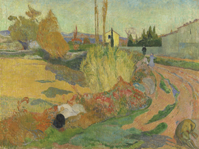 Paul Gauguin | Гоген Поль - Вид Арля