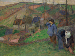 Paul Gauguin | Гоген Поль - Бретонский пастух