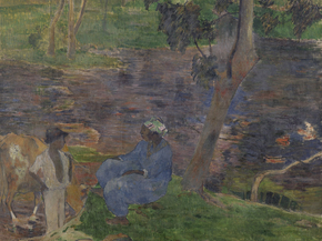 Paul Gauguin | Гоген Поль - Берег пруда