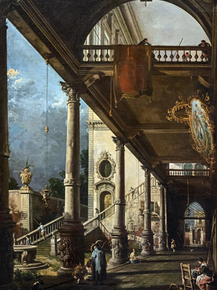 Francesco Guardi | Гварди Франческо - Крытая галерея