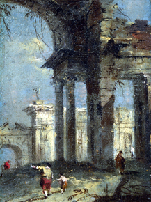 Francesco Guardi | Гварди Франческо - Каприччо с руинами