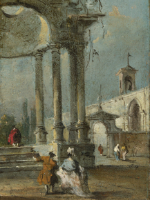Francesco Guardi | Гварди Франческо - Каприччо с руинами