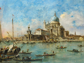 Francesco Guardi | Гварди Франческо - Венеция Пунта делла Догана