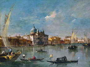 Francesco Guardi | Гварди Франческо - Венеция Джудекка и Зителле
