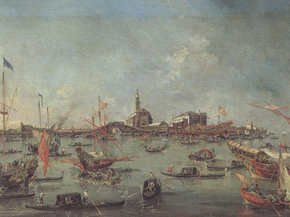 Francesco Guardi - The Doge of Venice on the Bucentaur, 1763 | Гварди Франческо