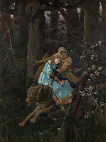 Васнецов Виктор - Иван-царевич на Сером Волке, 1889