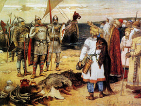 Васнецов Виктор - Призвание варягов