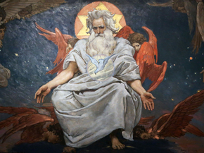 Васнецов Виктор - Бог Саваоф