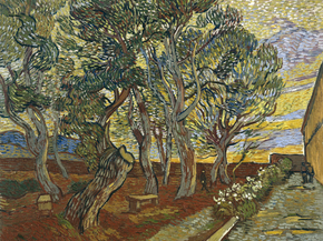 Van Gogh | Ван Гог - Сад больницы в Сен-Поле