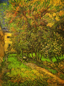Van Gogh | Ван Гог - Сад больницы в Сен-Поле Van Gogh | Ван Гог - Сад больницы в Сен-Поле