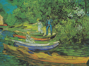 Van Gogh | Ван Гог - Берег Уазе в Овере Van Gogh | Ван Гог - Берег Уазе в Овере