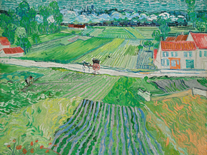 Van Gogh | Ван Гог - Пейзаж в Овере после дождя, 1890