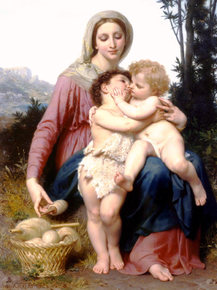 Bouguereau William | Бугро Вильям - Святое семейство