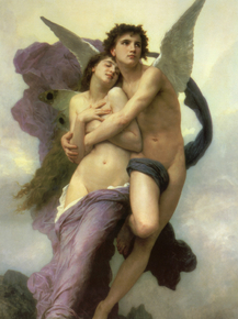 Bouguereau William | Бугро Вильям - Похищение Психеи