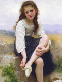 Bouguereau William | Бугро Вильям - Перед купанием