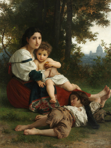 Bouguereau William | Бугро Вильям - Отдых