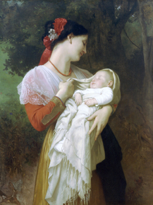 Bouguereau William | Бугро Вильям - Материнское восхищение