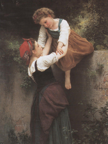 Bouguereau William | Бугро Вильям - Маленькое воровство