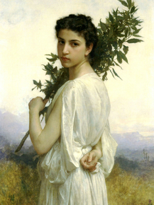 Bouguereau William | Бугро Вильям - Лавровая ветвь