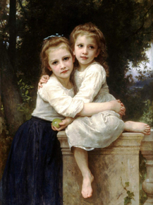 Bouguereau William | Бугро Вильям - Две сестры