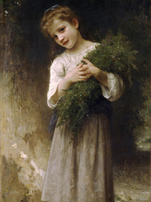 Bouguereau William | Бугро Вильям - Возвращение из поля