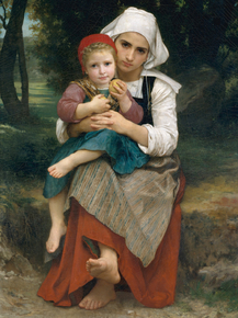 Bouguereau William | Бугро Вильям - Брат с сестрой
