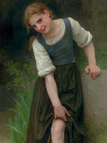 Bouguereau William - Le gue | Бугро Вильям