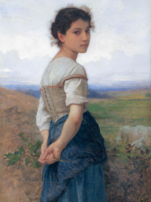Bouguereau William - Jeune bergere | Бугро Вильям