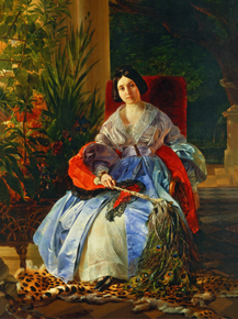 Karl Bryullov | Брюллов Карл - Портрет светлейшей княгини Елизаветы Павловны Салтыковой, 1841 Karl Bryullov | Брюллов Карл - Портрет светлейшей княгини Елизаветы Павловны Салтыковой, 1841
