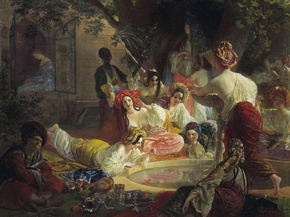 Karl Bryullov | Брюллов Карл - Бахчисарайский фонтан Karl Bryullov | Брюллов Карл - Бахчисарайский фонтан