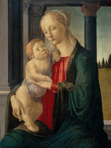 Sandro Botticelli | Сандро Боттичелли - Мадонна с младенцем
