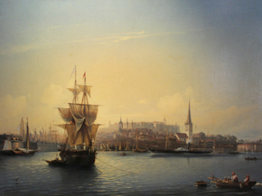 Боголюбов Алексей - Таллиннский порт, 1853