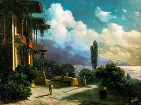 Aivazovsky Ivan | Айвазовский Иван - Вид Ялты