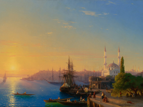 Aivazovsky Ivan | Айвазовский Иван - Вид константинополя и босфора