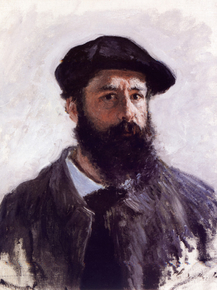 Monet Claude | Клод Моне - Автопортрет с беретом