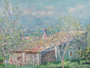 Monet Claude | Клод Моне - Дом садовника в Антибе Monet Claude | Клод Моне - Дом садовника в Антибе
