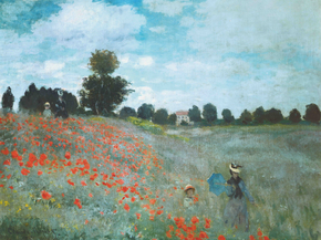 Monet Claude | Клод Моне - Поле маков у Аржантея