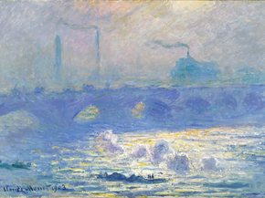 Monet Claude | Клод Моне - Мост Ватерлоо