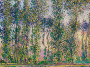 Monet Claude | Клод Моне - Тополя