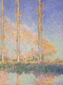 Monet Claude | Клод Моне - Тополя